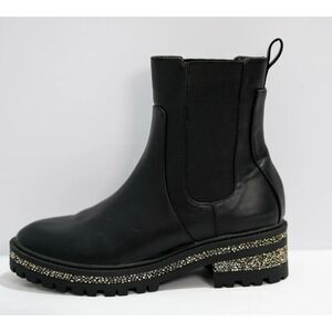 SHUSHOP Yazlin Women’s Black Lug Boot 11 *NEW*